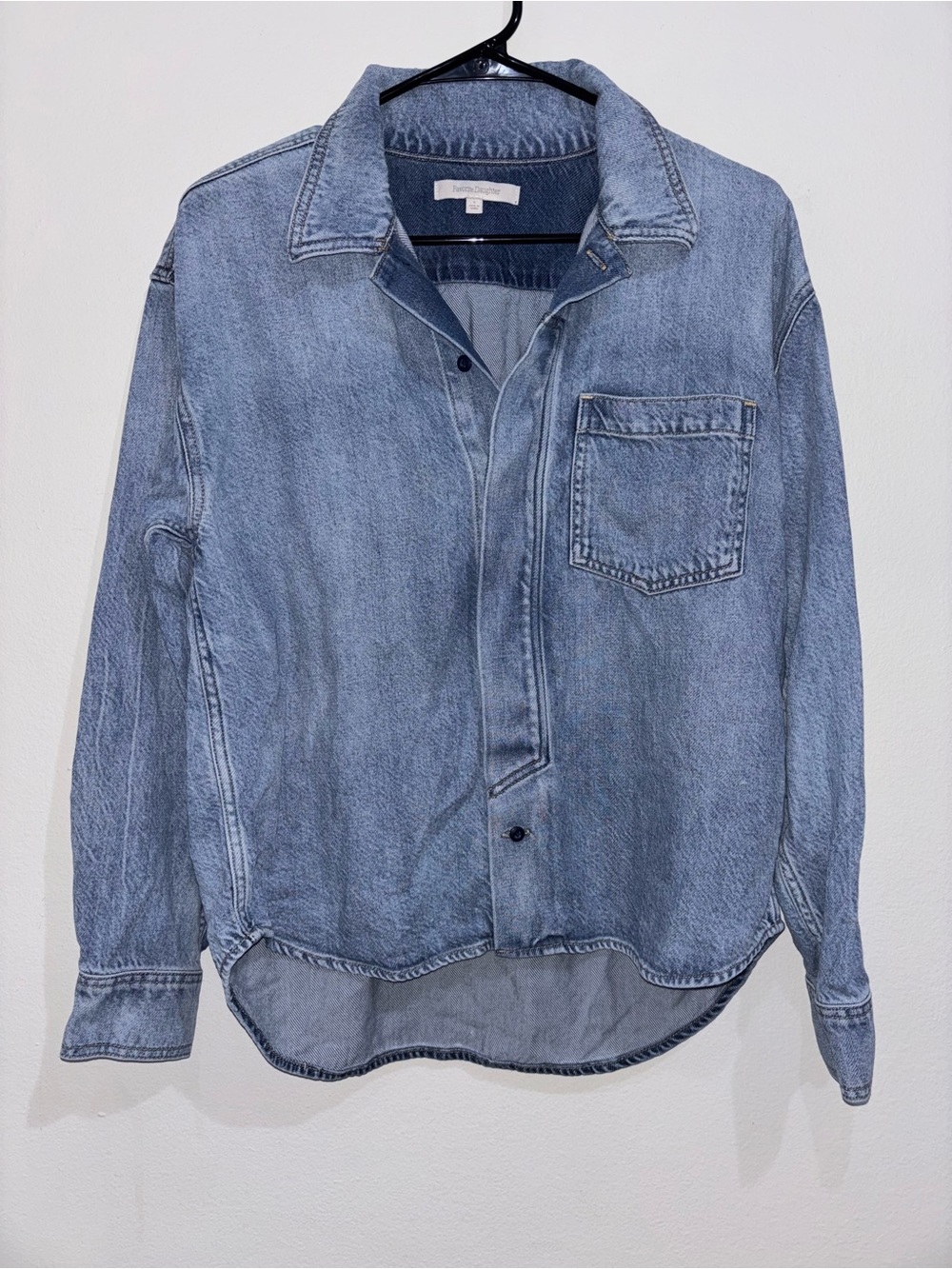 Favorite Daughter Size Small Denim Button Down